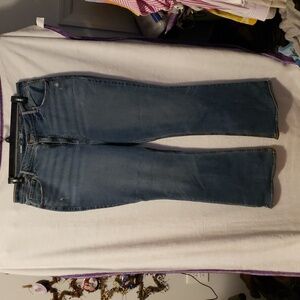 Old Navy Dark Blue Flare Jeans